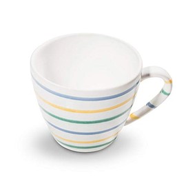Gmundner Keramik Manufaktur 0103TKGO09 Buntgeflammt Gourmet Coffee Cup 0.2 L