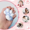 Thoquene Pack of 3 Fufu Taba Squishy Balls Cat Paws