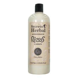 Acondicionador Natural Rizos Secreto Herbal Chía Y Ricino 1l