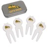 Azeeda 'Let's Doze Bulldozer' Golf Divot Tool/Repair Fork Gift Set