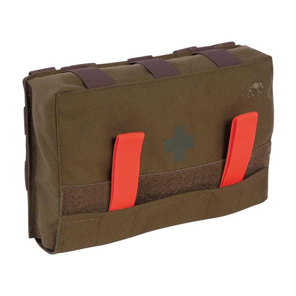 Tasmanian Tiger IFAK Pouch, Tactical MOLLE Medical Pouch, First Aid Bag, Rip Away Panel, Large, Olive