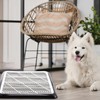 Mifoci 2 Pcs Dog Potty Tray with Grid Portable Pet