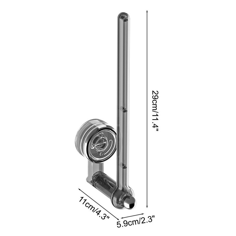 Swivel Paper Towel Rack, 180° Rotation Suction Cup Roll Paper