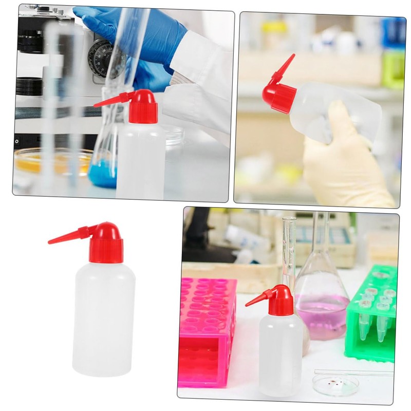FUNOMOCYA Angled Spout Cleaning Bottle Set Ml Plastic Squeeze Bottles