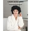 Gorro Ducha Gorros Mujer Reutilizables Impermeables Dos Capas Grandes Adecuados