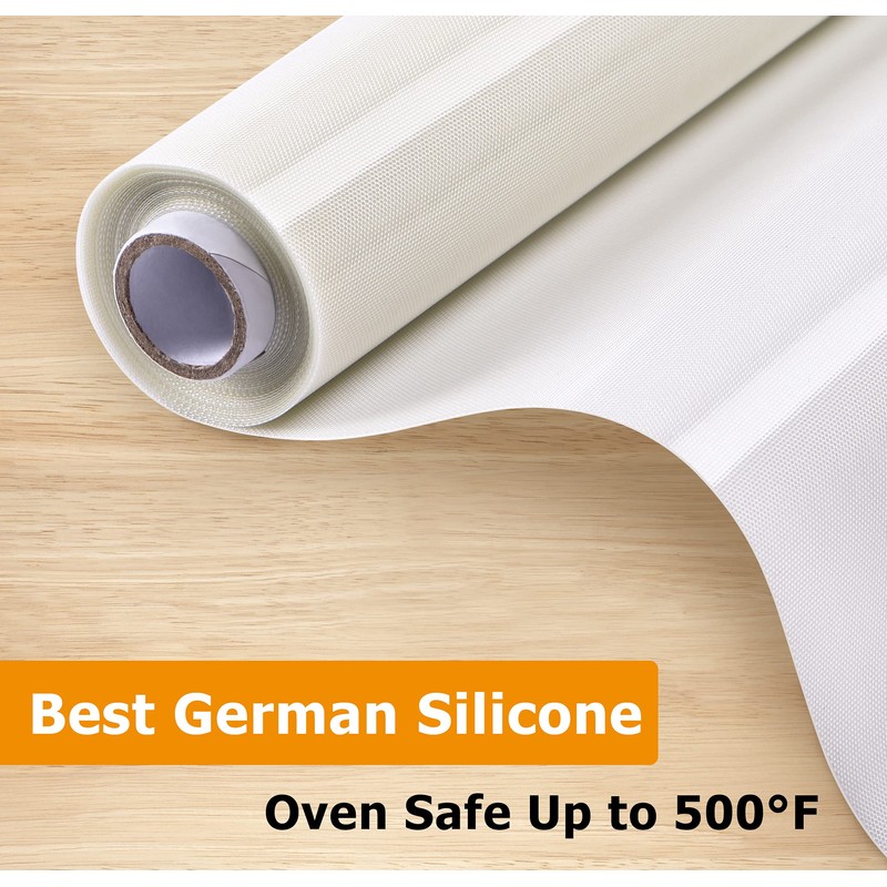 MMmat Silicone Baking Mat Roll - Best German Silicone -