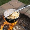 Campfire Popcorn Popper - Old Fashioned Popcorn Maker with Telescoping