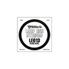 D'Addario LE013 .013 Plain Steel Loop End Single String