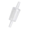 Pawfly 6 Pcs Aquarium Air Pump Check Valves Clear Plastic