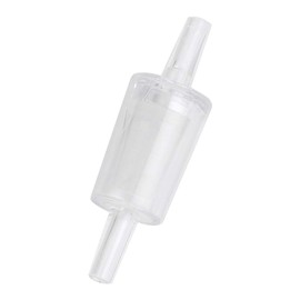 Pawfly 6 Pcs Aquarium Air Pump Check Valves Clear Plastic Fish Tank One Way Non-Return Valve