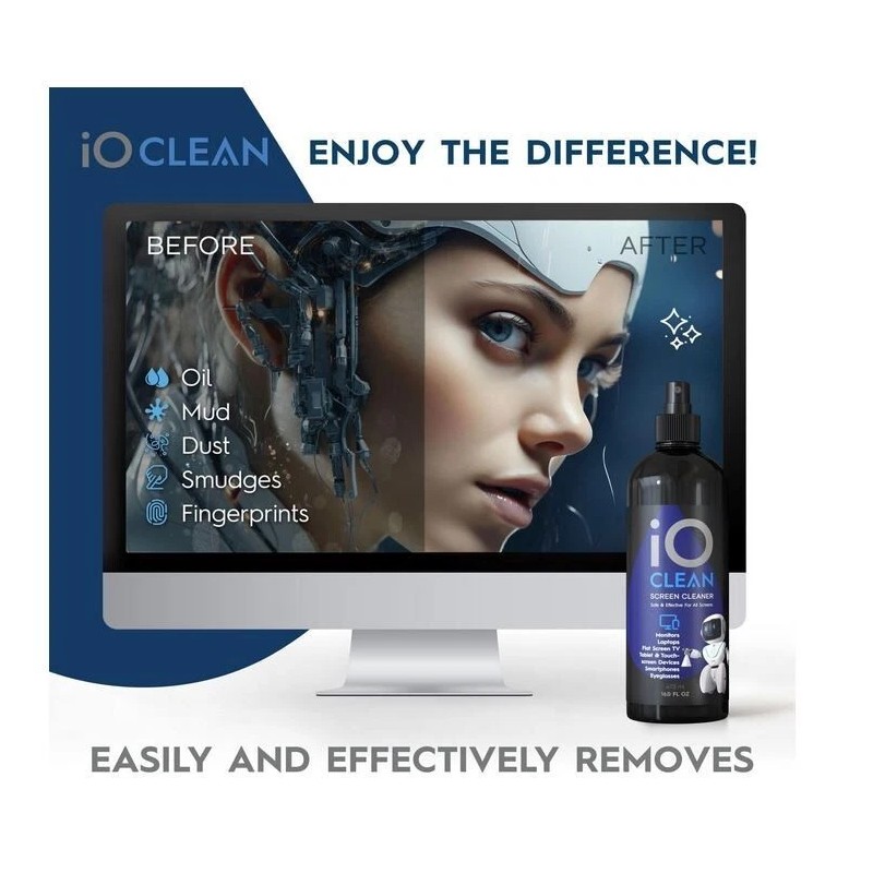 Screen Cleaner Spray (16oz - 473ml) – Best Large Cleaning