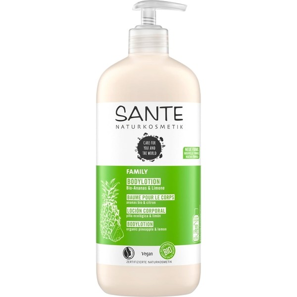 SANTE Naturkosmetik Family Organic Pineapple & Lime Body Lotion, 500