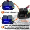 Greensen Digital Radiator Fan Switch Kit, Digital Fan Controller Einstellbare