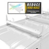 AA-Racks Steel 57" Ladder Rack Wind Deflector,Van Rack Accessory for