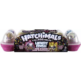 Spin Master HATCHIMALS COLLEGGTIBLES - GLAMFETTI - LIMMY EDISH DOZEN - CONFETTI - 12