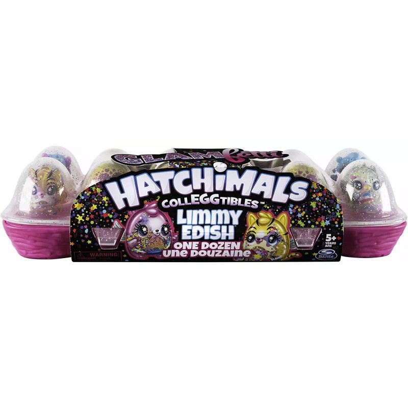 Spin Master HATCHIMALS COLLEGGTIBLES - GLAMFETTI - LIMMY EDISH DOZEN