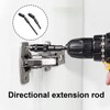 NIYATA 2 Pcs Magnetic Pivot Drill Bit Holder, 1/4" Hex
