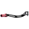 Tusk Folding Shift Lever Black/Red Tip - Fits: Honda CR250R