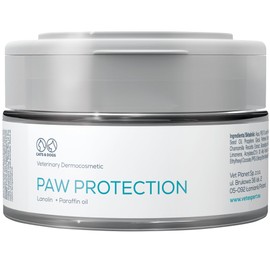 Vet Expert Paw Balm for Dogs and Cats – Lick Safe Protective Balm Containing Linseed Oil, Tea Tree Oil, and Nanosilver - Reduces irritation and Protects – 75ml
