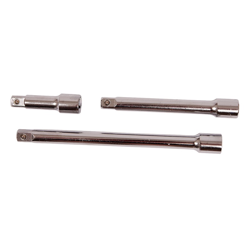 Amtech I3900 3 Piece 13mm (1/2") Short Extension bar Set