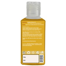 Nature Max Cresses Cress Oil Essential Oils Natural Undiluted Pure for Hair and Skin Care Cold Pressed Premium (1Pack = 3.38 oz / 100 ml) زيت حب الرشاد
