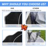 zenicham Heavy-Duty 600D Fade and Crack Resistant Snow Blower Covers,