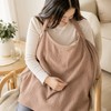 Breathable Nursing Cover for Breastfeeding – Lightweight Muslin Privacy Shawl