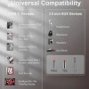 Gitifo Adaptador USB C a 3.5mm y USB 3.0 para