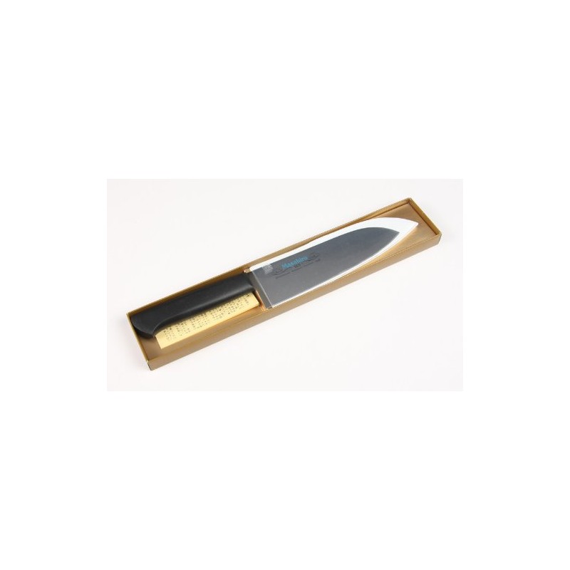 Masahiosaku MV-P Santoku 14323 6.5 inches (165 mm) Black