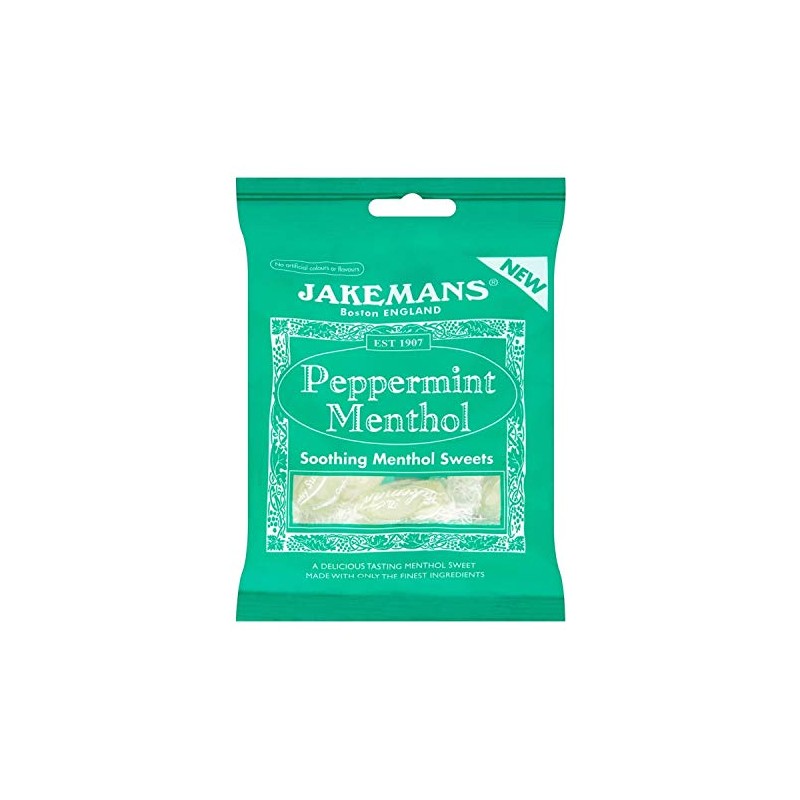 Jakemans Peppermint Menthol, 100g