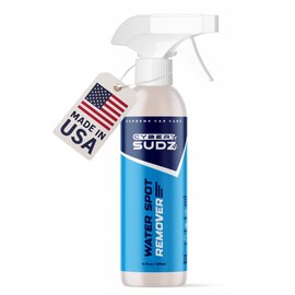 CyberSudZ Water Spot Remover For Cars - Water Stain Remover for Glass, Metals, Plastic & Paint - Natural Ingredients Safe for Cars, Home, Truck, Motorcycles & Boats, Made in USA, 16 fl. oz.