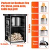 Storage Station 4.5ft for Solo Stove Yukon, Bonfire, Ranger and