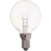 Yazawa Corporation G501410C Baby Ball Bulb, 10 W Shape, E14 Base, 2.0 inches (50 mm), Clear