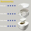 Luxury Potty Training Seat-3 in 1 Ergonomic Design Featuring Potty