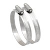 Merriway BH03809 (2 Pcs) Jubilee Pipe Hose Clip Clamp, Size
