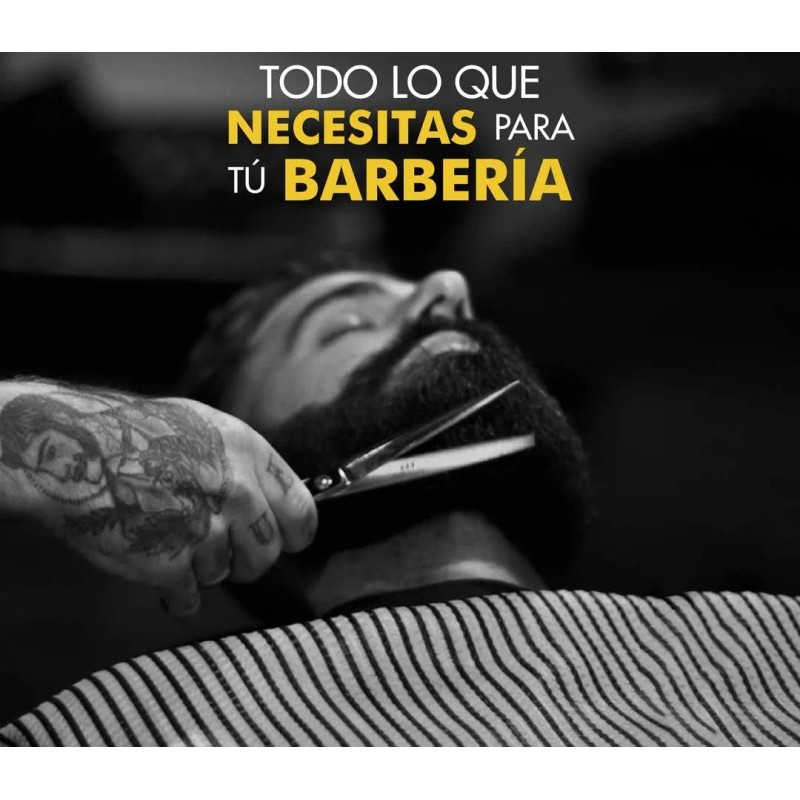 Barber Gel Afeitado+portanavaja+10 Navajas Dorco Azul