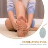 Mikinona 2pcs Pumice Stone Foot Exfoliating Tool for Dead Skin