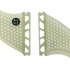 UPSURF Surfboard Tri Fin Future Fiberglass Honeycomb G5 Thruster Set