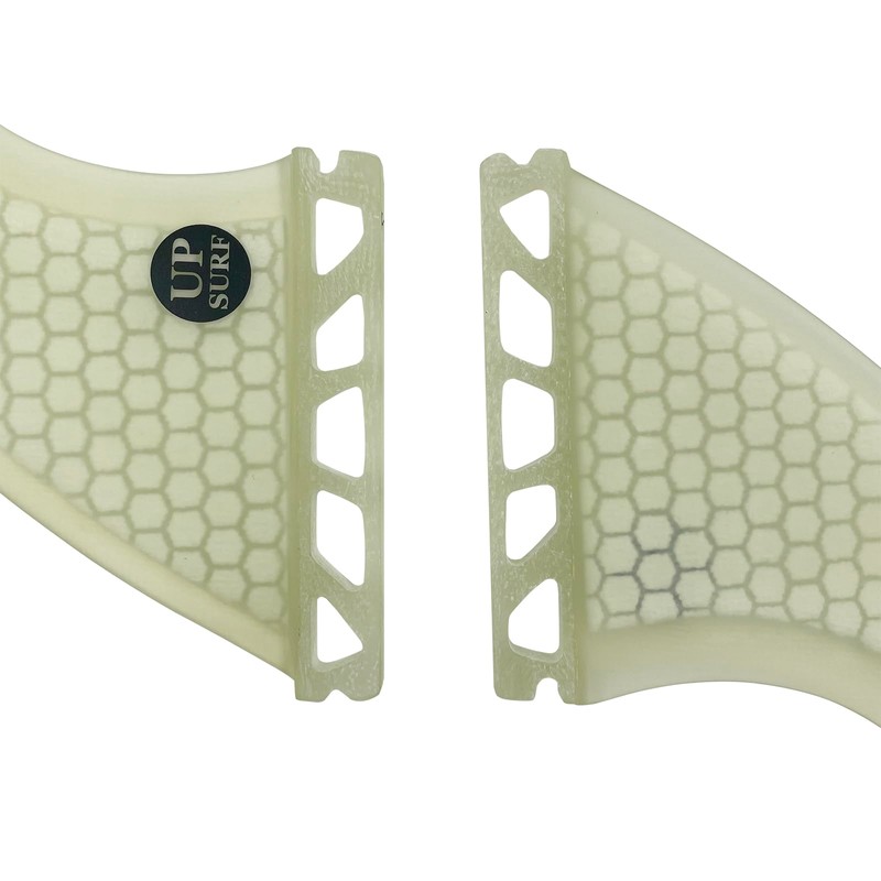 UPSURF Surfboard Tri Fin Future Fiberglass Honeycomb G5 Thruster Set