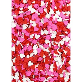Sprinkles AC44 para REPOSTERIA (Prime) Mix Corazones Chicos 150G San Valentín Marca Sweet Candy Colors