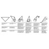 Ateco Parchment Triangle, 100-Pack