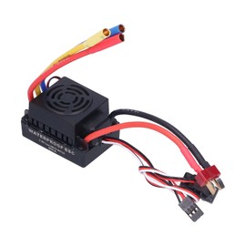 Alomejor 60A RC ESC, Brushless Waterproof Electronic Speed Controller ESC for 1/10 Remote Control Car