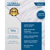 TEXMAXX® Mattress Protector 80 x 200 cm - Breathable/Waterproof Mattress
