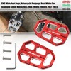 ABCERRSI CNC Wide Foot Pegs,Motorcycle Footpegs Rest Wider For Standard