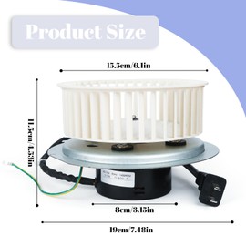 Upgraded 0695B000 Bathroom Fan Motor Assembly | Compatible with QT80 QT-80 Series Fans | Replaces AL41286A S0695B000 0695B000 8253210240 JA2B089N JA2C118H JAC118 | 120V, 60Hz, 0.26A, 1400 RPM