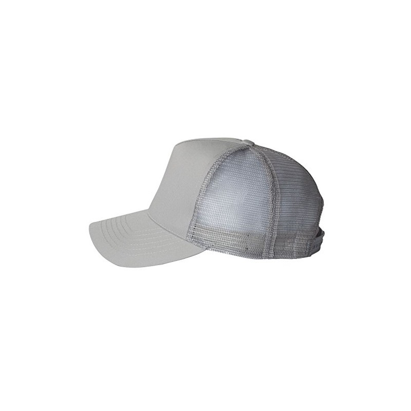 Mega Cap Five-Panel PET Mesh Back Trucker One Size Black