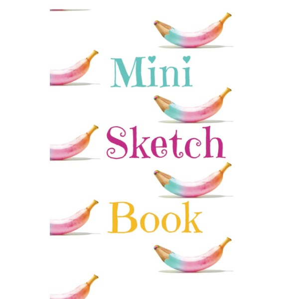 Mini Sketch Book: Rainbow Drawing & Coloring Pad - 100