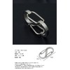 prendre PR-CARA10 Small Carabiner S-Shaped Hook, Stainless Steel, Lightweight, Accessories,