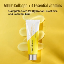 About Me [MediAnswer] Vita Collagen Hydra Essential Cream, K-Beauty Moisturizing Gel Cream with 70% French 500Da Collagen & 10,000ppm Multi-Vitamin Complex, Anti-Aging Treatment (50ml/1.69 fl oz)
