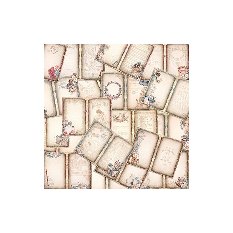 Romantic Letters Mini Junk Journal Pages - EZ Journal 7634